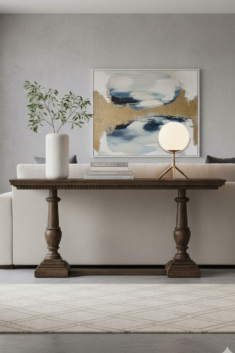 Brown Mango Wood Console Table | Novi Living Everson