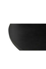 Modern European furniture - Black Round Dining Table - www.oroa.com