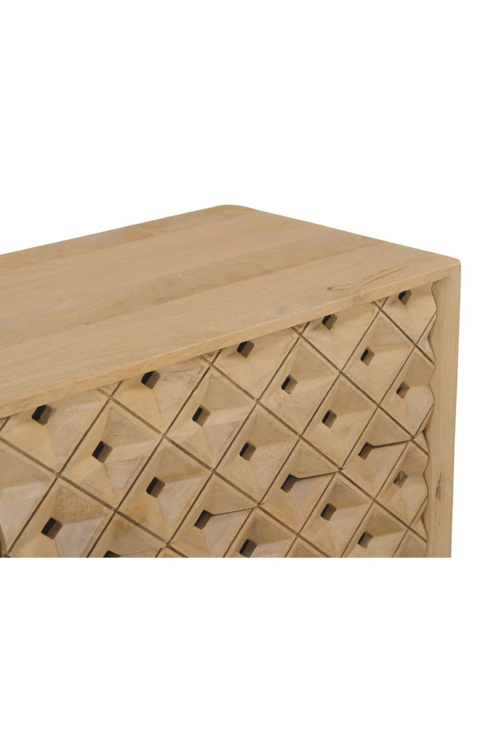 6-Drawer Mango Wood Dresser | Novi Living Fulton | Oroa.com