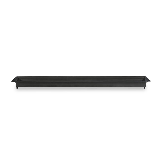 Modern European furniture - Gray Iron Long Tray - www.oroa.com