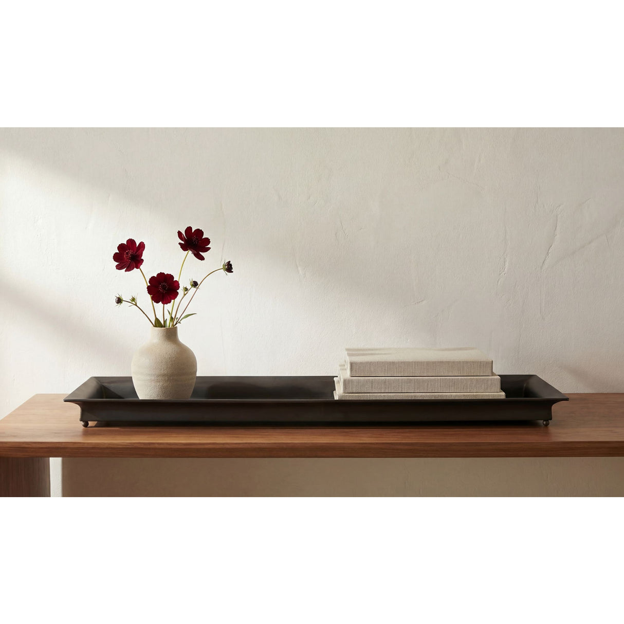 Modern European furniture - Gray Iron Long Tray - www.oroa.com