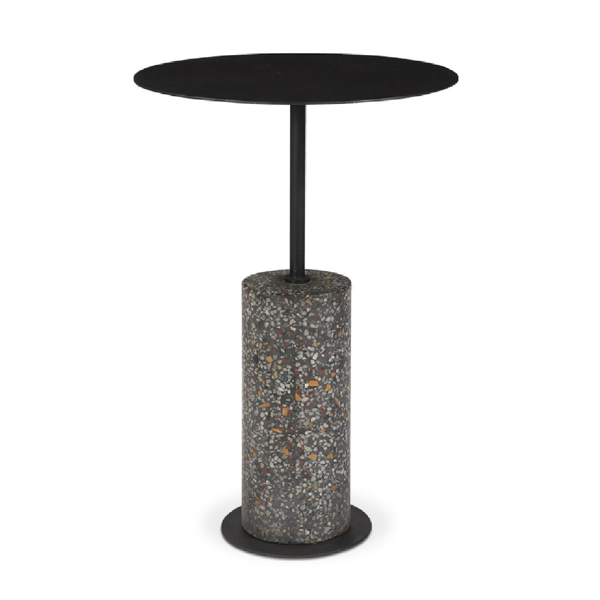Black Iron Accent Table | Novi Living Lillith