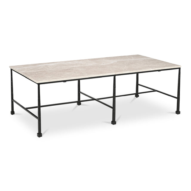 Modern European furniture - Botticino Marble Coffee Table - www.oroa.com