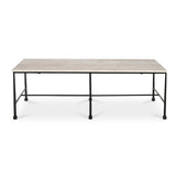 Modern European furniture - Botticino Marble Coffee Table - www.oroa.com