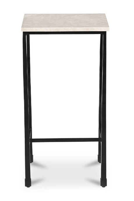 Italian Marble Square Side Table | Novi Living River | Oroa.com