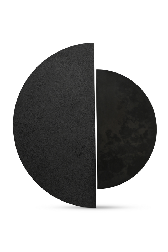 Black Semicircle Wall Decor | Novi Living Meridian | Oroa.com