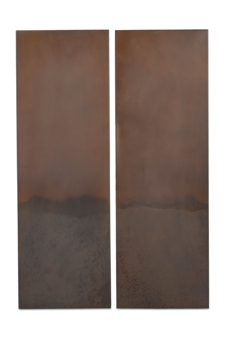 Aged Bronze Wall Decor Set (2) | Novi Living Smith | Oroa.com