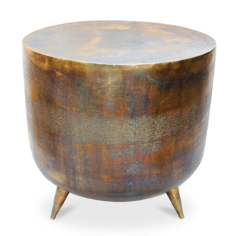 Modern European furniture - Drum-Style Accent Table - www.oroa.com