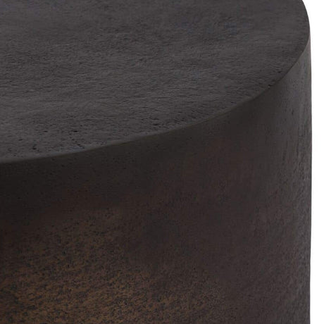 Modern European furniture - Drum-Style Accent Table - www.oroa.com