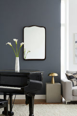 Modern European furniture - Cast Aluminum Wall Mirror - www.oroa.com