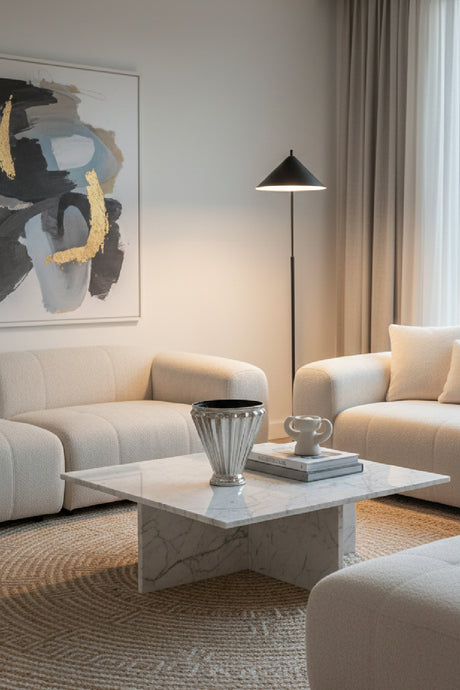 Cast Aluminum Tapered Vase | Novi Living Jade