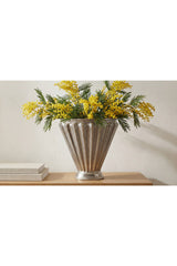 Modern European furniture - Cast Aluminum Tapered Vase - www.oroa.com