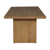 Modern European furniture - Sandblasted Oak Dining Table - www.oroa.com