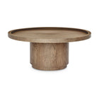 Modern European furniture - Round Tray Oak Coffee Table - www.oroa.com