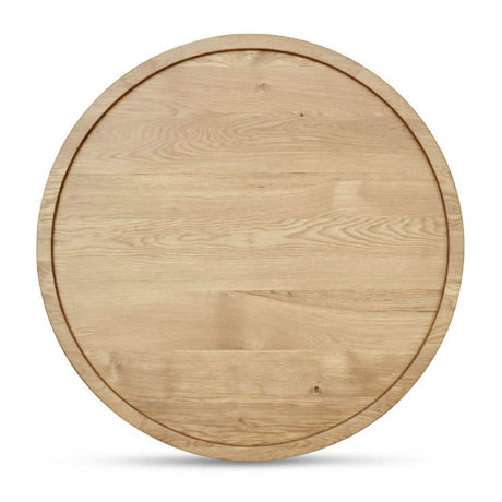 Modern European furniture - Round Tray Oak Coffee Table - www.oroa.com