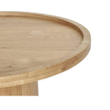 Modern European furniture - Round Tray Oak Coffee Table - www.oroa.com
