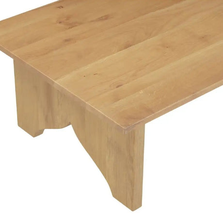 Solid Oak Coffee Table | Novi Living Lake