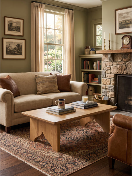 Solid Oak Coffee Table | Novi Living Lake