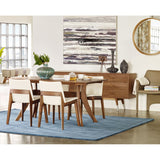 Modern European furniture - Leather And Canvas Bench - www.oroa.com