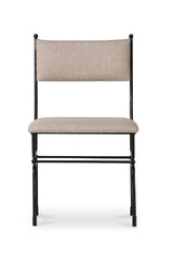 Modern European furniture - Hammered Metal Frame Dining Chair - www.oroa.com