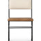 Modern European furniture - Hammered Metal Frame Dining Chair - www.oroa.com