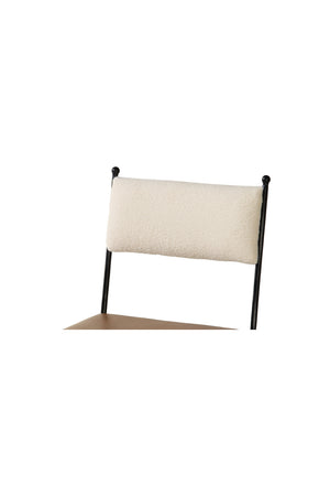 Modern European furniture - Hammered Metal Frame Dining Chair - www.oroa.com