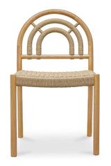 Modern European furniture - Cane-Wrapped Dining Chair Set (2) - www.oroa.com