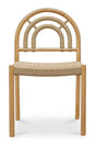 Modern European furniture - Cane-Wrapped Dining Chair Set (2) - www.oroa.com
