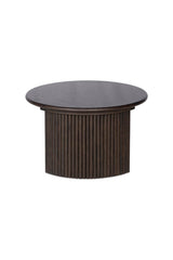 Modern European furniture - Oak Fluted Base Coffee Table - www.oroa.com