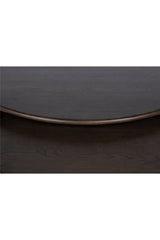 Modern European furniture - Oak Fluted Base Coffee Table - www.oroa.com