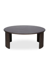 Modern European furniture - Oak Fluted Base Coffee Table - www.oroa.com