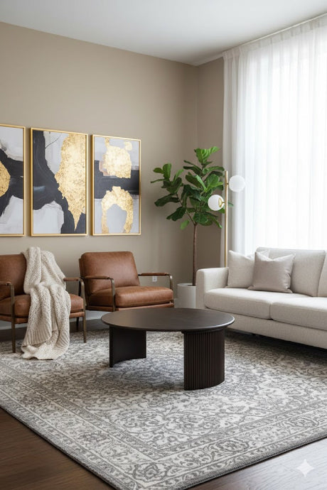 Modern European furniture - Oak Fluted Base Coffee Table - www.oroa.com
