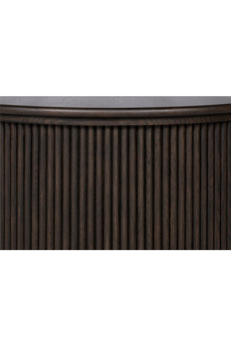 Modern European furniture - Oak Fluted Base Coffee Table - www.oroa.com