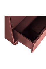 Modern European furniture - Red Wooden 6-Drawer Dresser - www.oroa.com