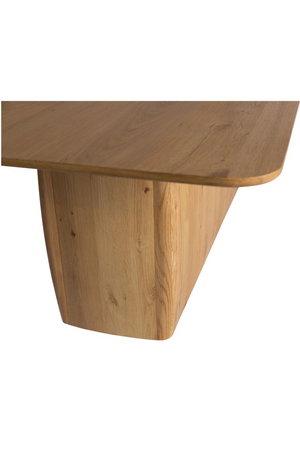 Rustic Oak Dining Table | Novi Living Winston | Oroa.com