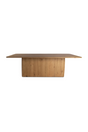 Modern European furniture - Rustic Oak Dining Table - www.oroa.com
