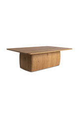 Modern European furniture - Rustic Oak Coffee Table - www.oroa.com