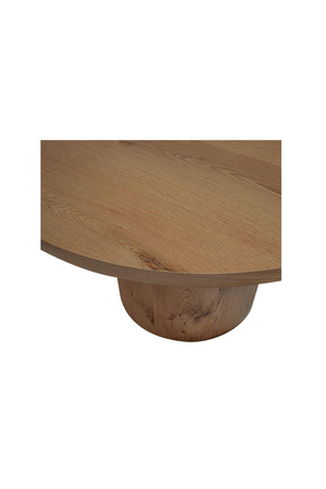 Rustic Oak Dining Table | Novi Living Hansen | Oroa.com