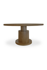 Modern European furniture - Round Oak Dining Table - www.oroa.com