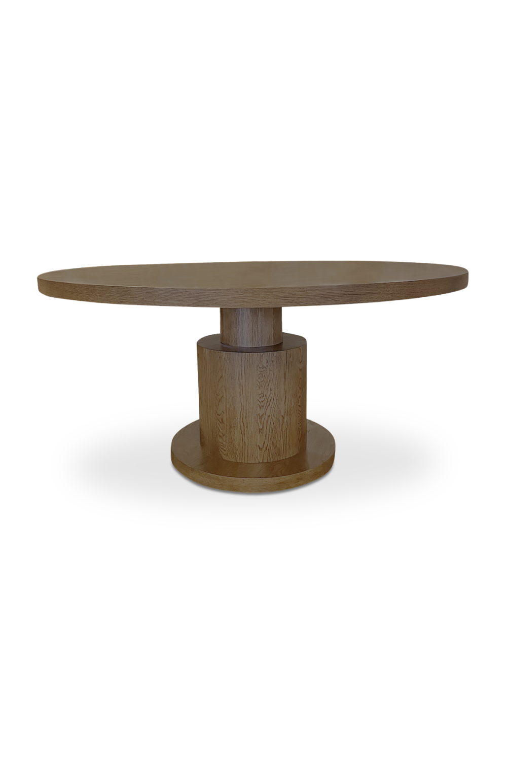 Round Oak Dining Table | Novi Living Clayton | Oroa.com