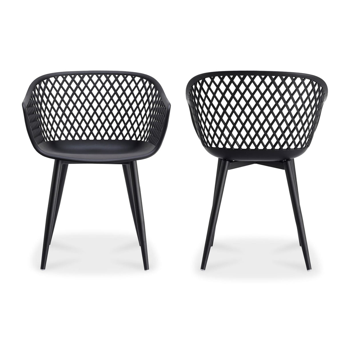 Modern European furniture - Molded Indoor/Outdoor Dining Chairs (2) - www.oroa.com