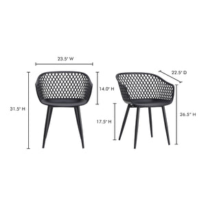 Modern European furniture - Molded Indoor/Outdoor Dining Chairs (2) - www.oroa.com