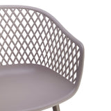 Modern European furniture - Molded Indoor/Outdoor Dining Chairs (2) - www.oroa.com