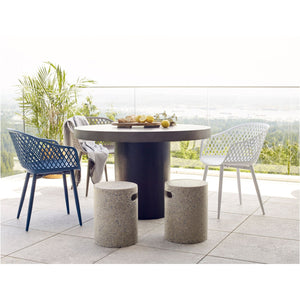 Modern European furniture - Molded Indoor/Outdoor Dining Chairs (2) - www.oroa.com