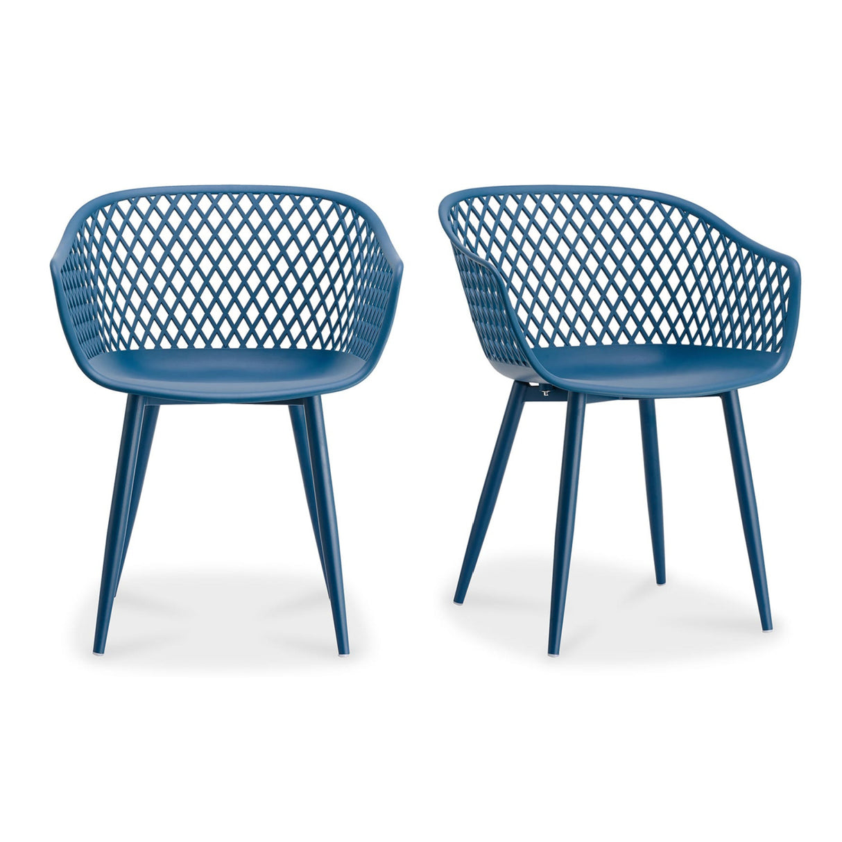 Modern European furniture - Molded Indoor/Outdoor Dining Chairs (2) - www.oroa.com