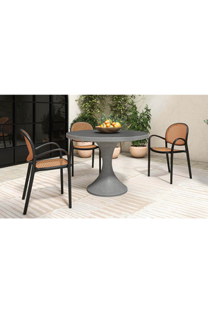 Woven Design Outdoor Dining Chairs (2) | Novi Living Soren | Oroa.com