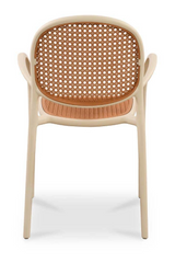 Modern European furniture - Woven Design Outdoor Dining Chairs (2) - www.oroa.com