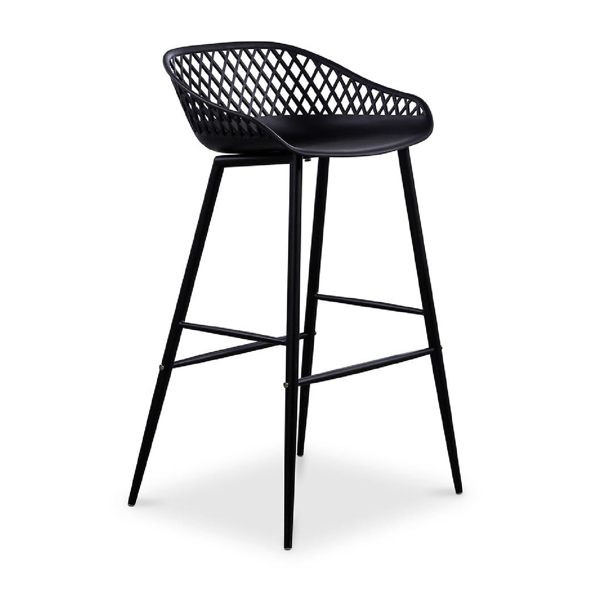 Modern European furniture - Molded Indoor/Outdoor Bar Stools (2) - www.oroa.com