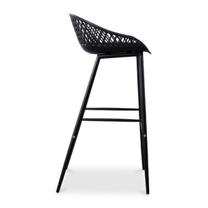 Modern European furniture - Molded Indoor/Outdoor Bar Stools (2) - www.oroa.com