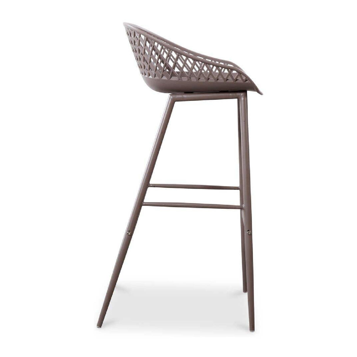 Modern European furniture - Molded Indoor/Outdoor Bar Stools (2) - www.oroa.com
